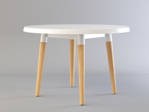 copine table by sean dix 3Dモデル