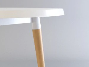 copine table by sean dix 3D Model
