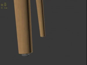 copine table by sean dix 3D Model