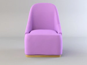 armshort sofa 3D Model