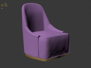 armshort sofa 3D Model