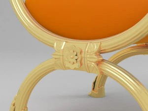 panca classica Modello 3D