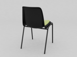 back to gym chair 3D Model