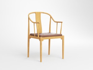 hans wegner chinese chair Model 3D