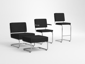 ridge chairs Model 3D
