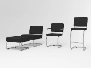 ridge chairs 3D Model