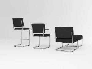 ridge chairs 3D Model