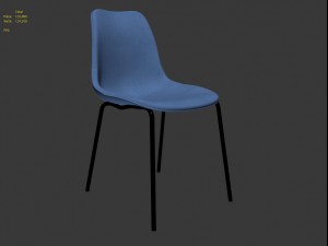 fifteen chair 3D मॉडल