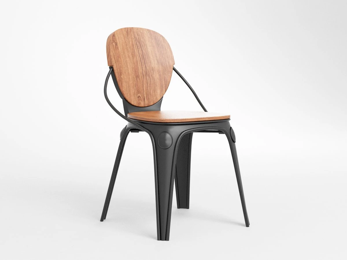 louix chair 3D Model .c4d .max .obj .3ds .fbx .stl .blend 
