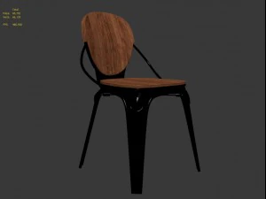 louix chair 3D Model