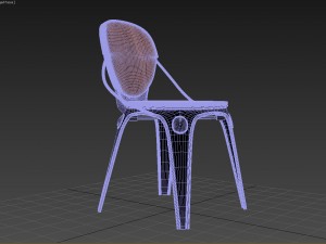 louix chair Modello 3D