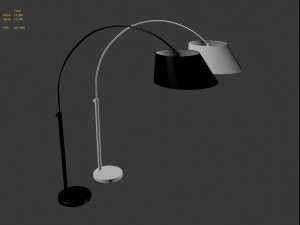 arc lamp Modèle 3D