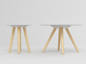 bee side table Modèle 3D