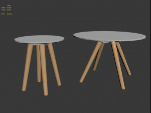 bee side table Modèle 3D