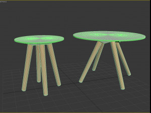 bee side table Modèle 3D