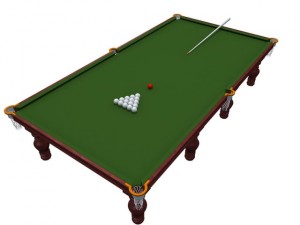 billard table 3D Model