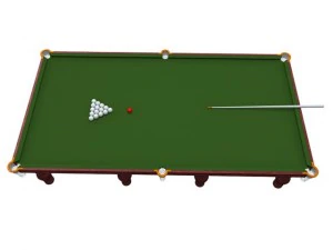 billard table 3D Model