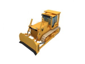 bulldozer b10 3D मॉडल