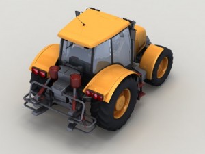 tractor 3D 모델