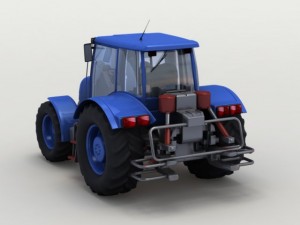 tractor 3D 모델