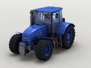 tractor 3D 모델