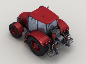 tractor 3D 모델