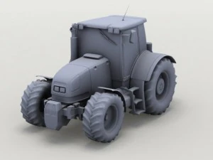 tractor 3D Model