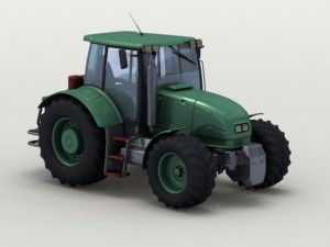 tractor 3D 모델