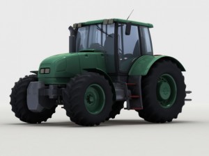tractor 3D 모델