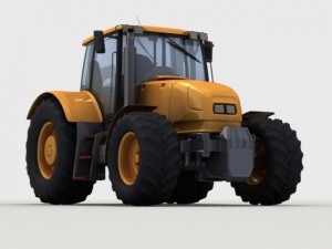 tractor 3D 모델