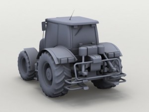 tractor 3D 모델