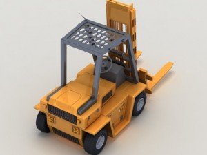forklift 3D Model