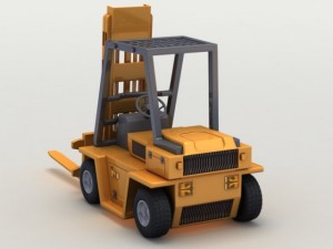 forklift 3D Model
