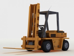 forklift 3D Model