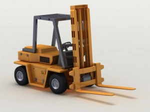 forklift 3D Model