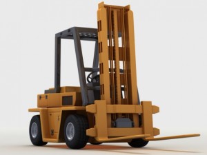 forklift 3D Model