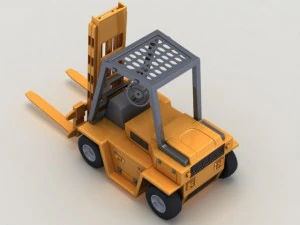 forklift 3D Model
