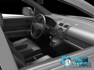 honda crv 2010 Modelo 3D