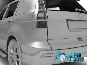 honda crv 2010 Modelo 3D
