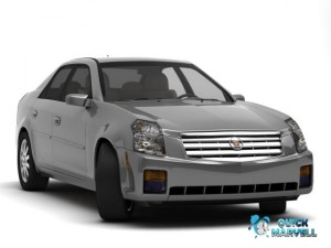 cadillac cts 3D Модель