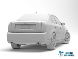 cadillac cts 3D Модель