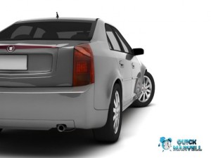 cadillac cts 3D Модель