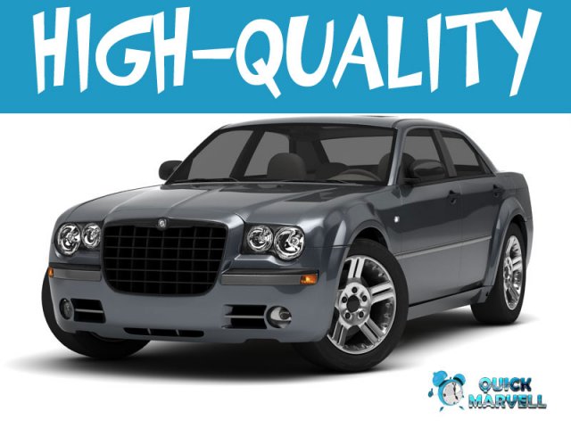 chrysler 300 3D 模型 .c4d .max .obj .3ds .fbx .stl .blend 