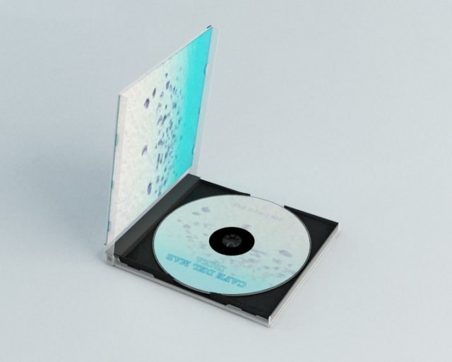 cd case 3D Model .c4d .max .obj .3ds .fbx .stl .blend 