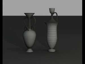ancient greek vase Modèle 3D