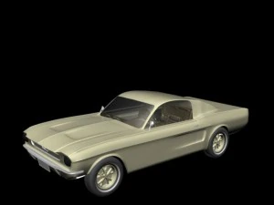 ford mustang 3D Model