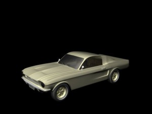 ford mustang Model 3D