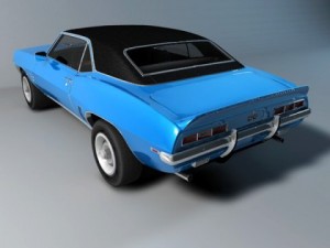 camaro Modelo 3D