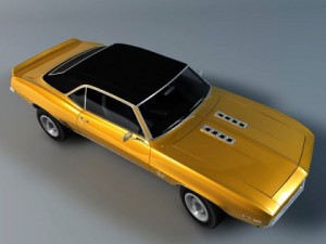 camaro Modelo 3D