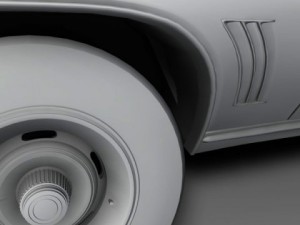 camaro Modelo 3D